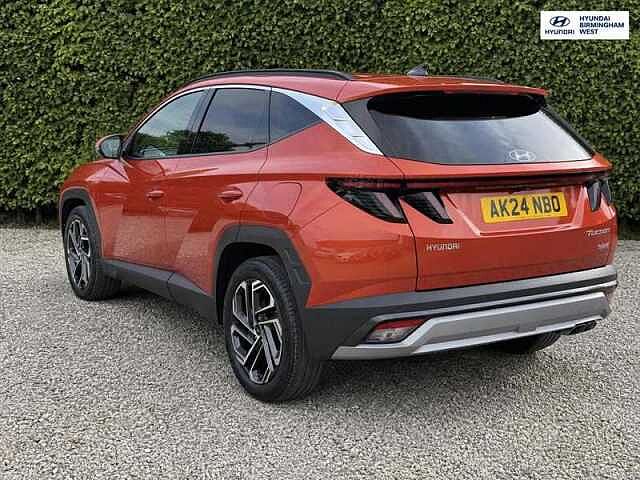 Hyundai TUCSON 1.6 T-GDi Ultimate SUV 5dr Petrol Hybrid Auto Euro 6 (s/s) (215 ps) Orange