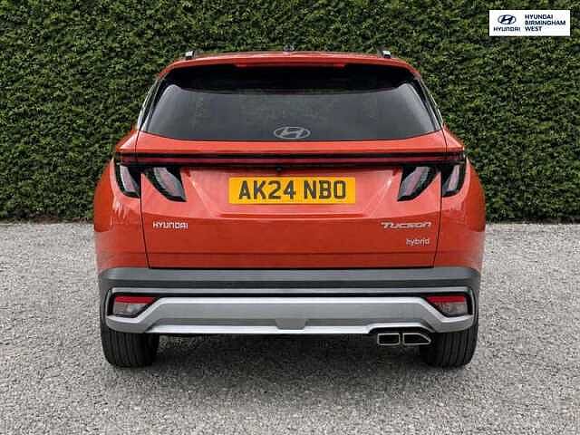 Hyundai TUCSON 1.6 T-GDi Ultimate SUV 5dr Petrol Hybrid Auto Euro 6 (s/s) (215 ps) Orange