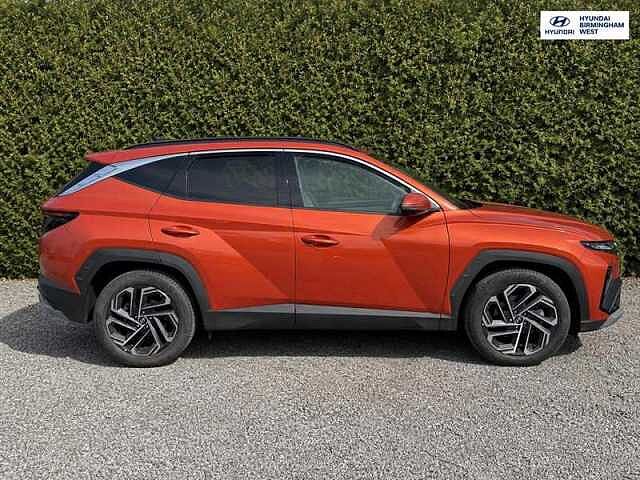 Hyundai TUCSON 1.6 T-GDi Ultimate SUV 5dr Petrol Hybrid Auto Euro 6 (s/s) (215 ps) Orange