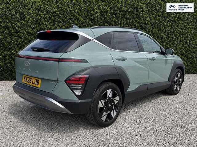 Hyundai KONA 1.6 h-GDi Ultimate SUV 5dr Petrol Hybrid DCT Euro 6 (s/s) (138 ps) Green
