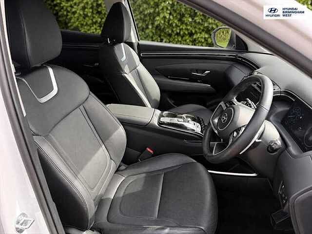 Hyundai TUCSON 1.6 h T-GDi Ultimate SUV 5dr Petrol Hybrid Auto Euro 6 (s/s) (230 ps) White