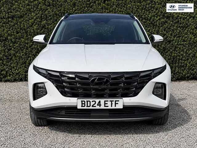 Hyundai TUCSON 1.6 h T-GDi Ultimate SUV 5dr Petrol Hybrid Auto Euro 6 (s/s) (230 ps) White