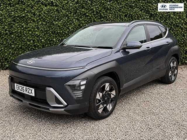 Hyundai KONA 1.6 h-GDi Ultimate SUV 5dr Petrol Hybrid DCT Euro 6 (s/s) (138 ps) Blue