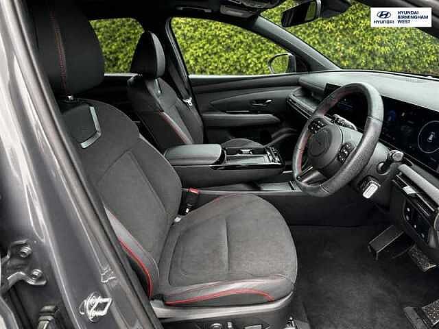 Hyundai TUCSON 1.6 T-GDi N Line S SUV 5dr Petrol Hybrid Auto Euro 6 (s/s) (215 ps) Grey