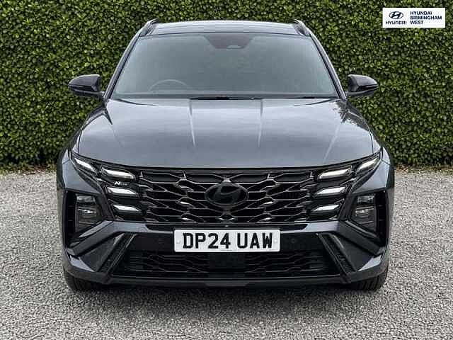 Hyundai TUCSON 1.6 T-GDi N Line S SUV 5dr Petrol Hybrid Auto Euro 6 (s/s) (215 ps) Grey