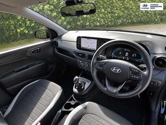 Hyundai I10 1.0 Advance Hatchback 5dr Petrol Auto Euro 6 (s/s) (63 ps) Black