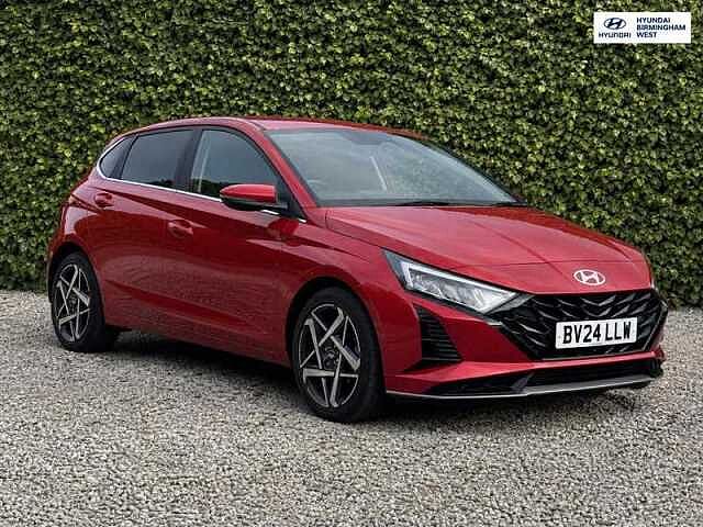 Hyundai I20 1.0 T-GDi Premium Hatchback 5dr Petrol Manual Euro 6 (s/s) (100 ps) Red