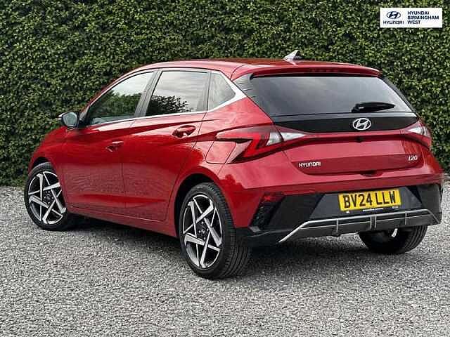 Hyundai I20 1.0 T-GDi Premium Hatchback 5dr Petrol Manual Euro 6 (s/s) (100 ps) Red