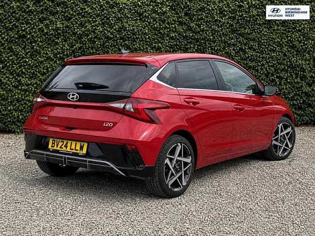Hyundai I20 1.0 T-GDi Premium Hatchback 5dr Petrol Manual Euro 6 (s/s) (100 ps) Red