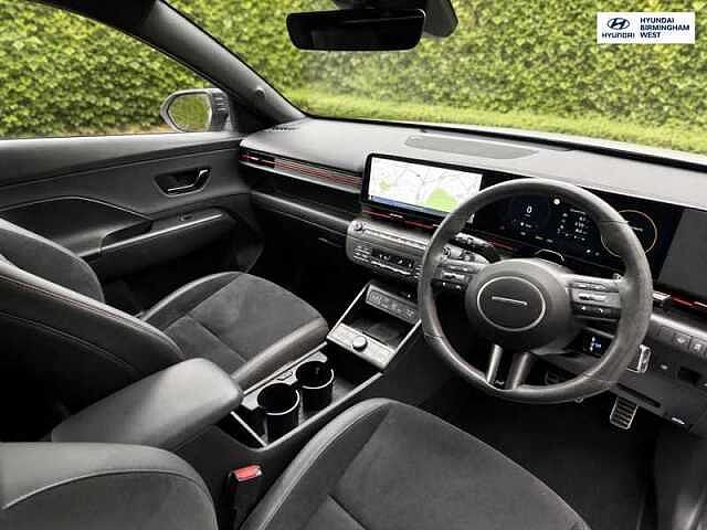 Hyundai KONA 1.6 h-GDi N Line S SUV 5dr Petrol Hybrid DCT Euro 6 (s/s) (141 ps) White