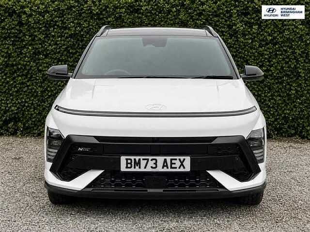 Hyundai KONA 1.6 h-GDi N Line S SUV 5dr Petrol Hybrid DCT Euro 6 (s/s) (141 ps) White