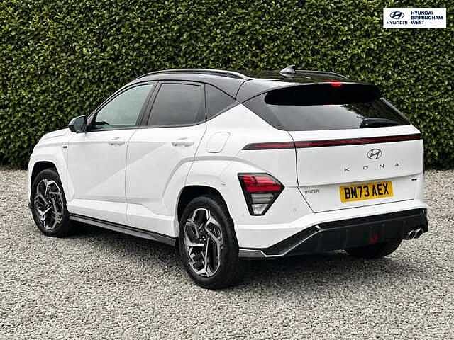 Hyundai KONA 1.6 h-GDi N Line S SUV 5dr Petrol Hybrid DCT Euro 6 (s/s) (141 ps) White