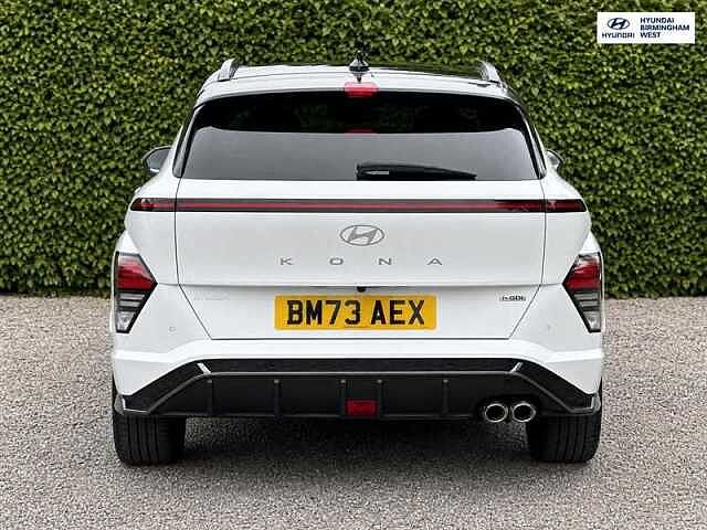 Hyundai KONA 1.6 h-GDi N Line S SUV 5dr Petrol Hybrid DCT Euro 6 (s/s) (141 ps) White