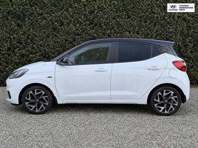 Hyundai I10 1.0 T-GDi N Line Hatchback 5dr Petrol Manual Euro 6 (s/s) (100 ps) White