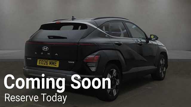 Hyundai KONA 1.6 h-GDi Ultimate SUV 5dr Petrol Hybrid DCT Euro 6 (s/s) (138 ps) Black