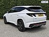 Hyundai TUCSON 1.6 h T-GDi N Line SUV 5dr Petrol Hybrid Auto Euro 6 (s/s) (230 ps) White