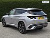 Hyundai TUCSON 1.6 T-GDi N Line SUV 5dr Petrol Hybrid Auto Euro 6 (s/s) (215 ps) Silver