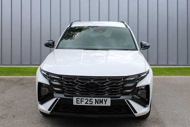 Hyundai TUCSON 1.6 T-GDi 13.8kWh N Line Auto Euro 6 (s/s) 5dr White