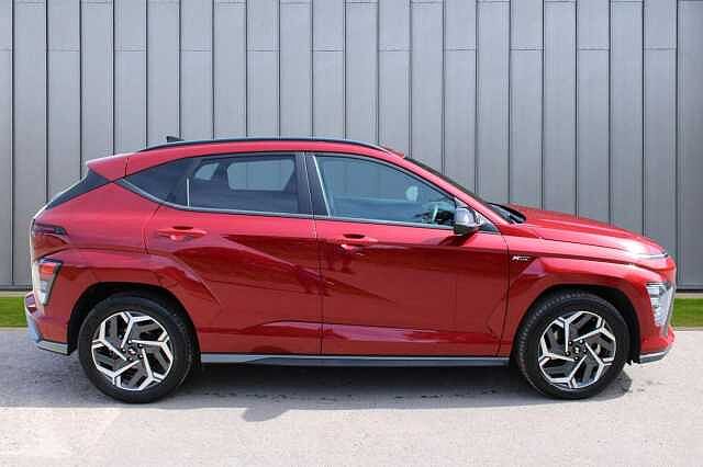 Hyundai KONA 1.6 h-GDi N Line S DCT Euro 6 (s/s) 5dr Red