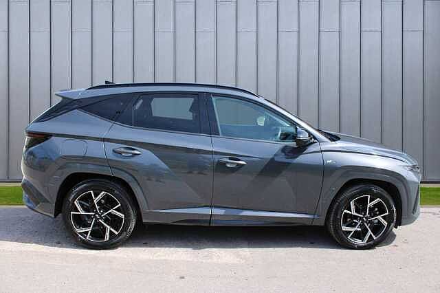 Hyundai TUCSON 1.6 T-GDi 13.8kWh N Line S Auto Euro 6 (s/s) 5dr Grey