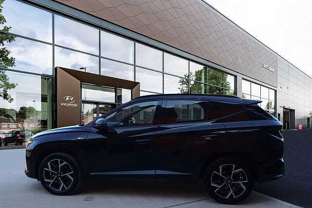 Hyundai TUCSON 1.6 T-GDi 215 Hybrid N Line Black