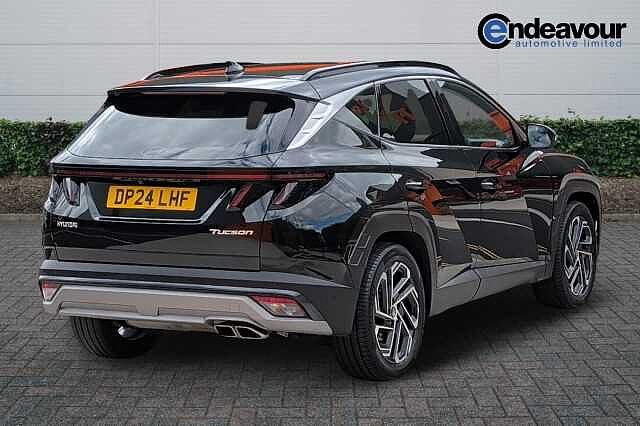 Hyundai TUCSON 1.6T 48V MHD Ultimate 5dr DCT Black