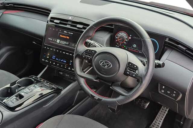 Hyundai TUCSON 1.6 TGDi Hybrid 230 N Line S 5dr 2WD Auto Red