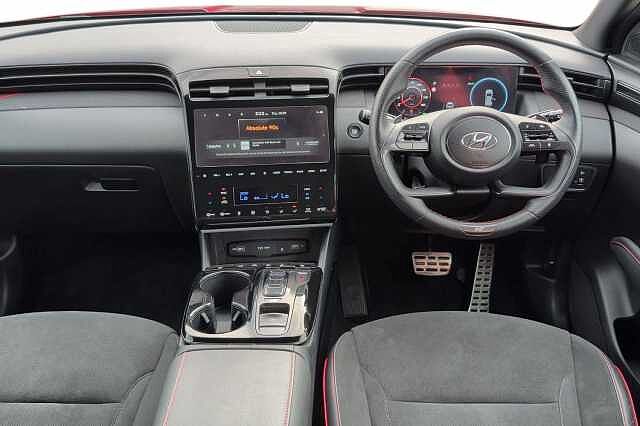 Hyundai TUCSON 1.6 TGDi Hybrid 230 N Line S 5dr 2WD Auto Red