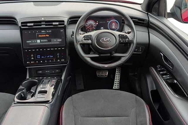 Hyundai TUCSON 1.6 TGDi Hybrid 230 N Line S 5dr 2WD Auto Red