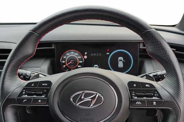 Hyundai TUCSON 1.6 TGDi Hybrid 230 N Line S 5dr 2WD Auto Red