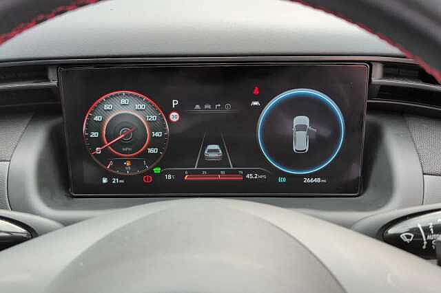 Hyundai TUCSON 1.6 TGDi Hybrid 230 N Line S 5dr 2WD Auto Red