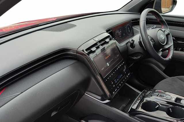 Hyundai TUCSON 1.6 TGDi Hybrid 230 N Line S 5dr 2WD Auto Red