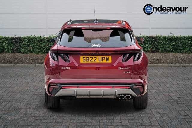 Hyundai TUCSON 1.6 TGDi Hybrid 230 N Line S 5dr 2WD Auto Red