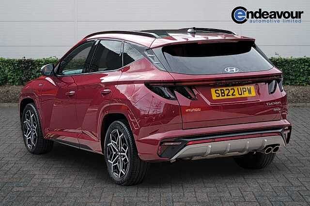 Hyundai TUCSON 1.6 TGDi Hybrid 230 N Line S 5dr 2WD Auto Red