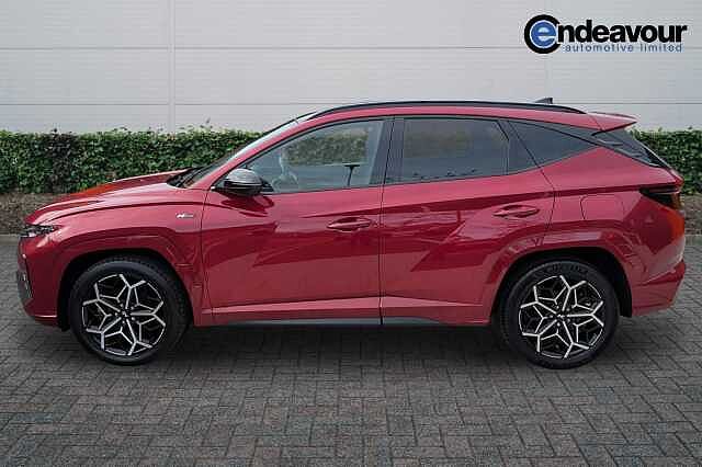 Hyundai TUCSON 1.6 TGDi Hybrid 230 N Line S 5dr 2WD Auto Red