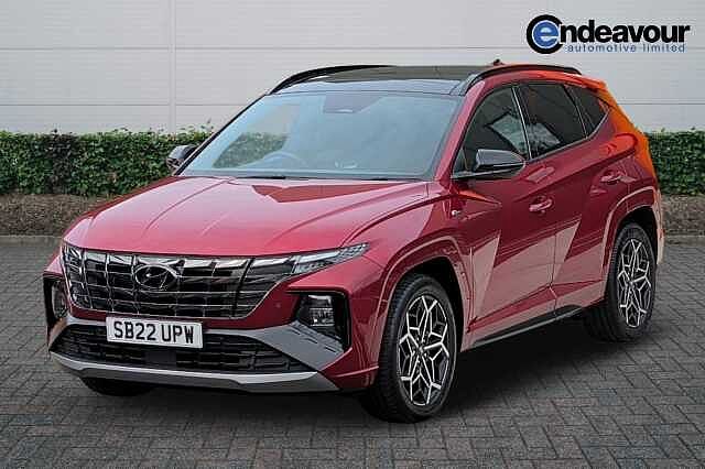 Hyundai TUCSON 1.6 TGDi Hybrid 230 N Line S 5dr 2WD Auto Red