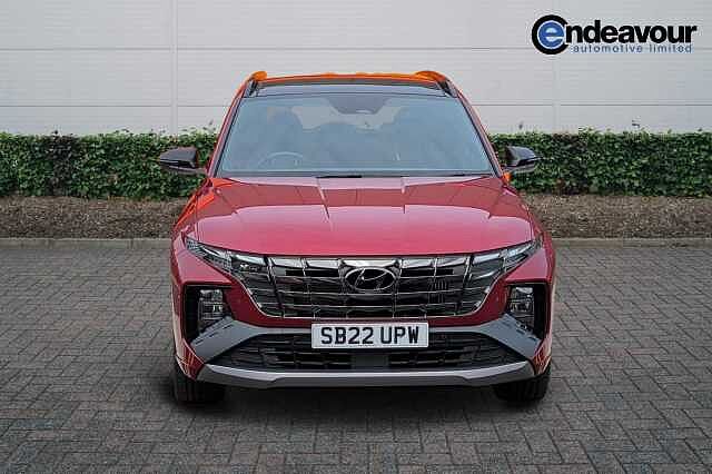 Hyundai TUCSON 1.6 TGDi Hybrid 230 N Line S 5dr 2WD Auto Red