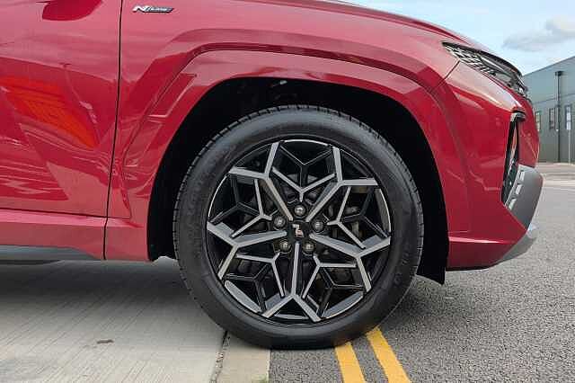 Hyundai TUCSON 1.6 TGDi Hybrid 230 N Line S 5dr 2WD Auto Red