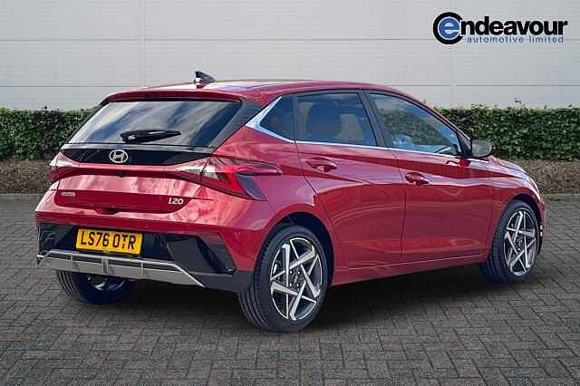 Hyundai I20 1.0T GDi 90 Tech Line 5dr DCT Red
