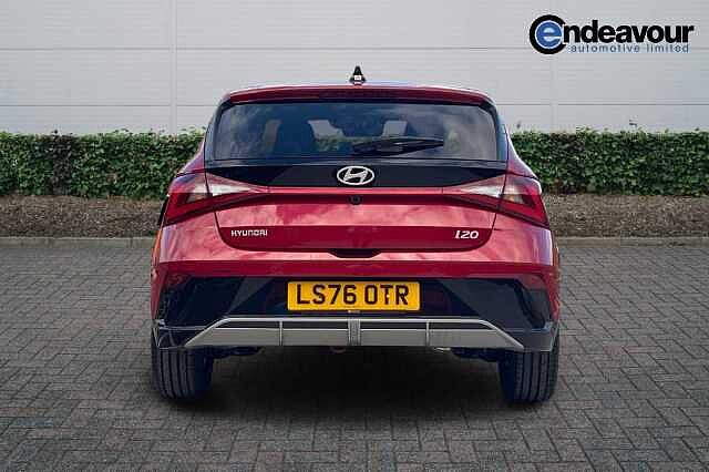 Hyundai I20 1.0T GDi 90 Tech Line 5dr DCT Red