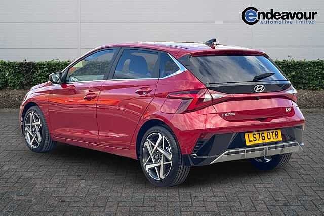 Hyundai I20 1.0T GDi 90 Tech Line 5dr DCT Red