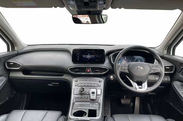 Hyundai SANTA FE 1.6 TGDi Hybrid Ultimate 5dr 4WD Auto White