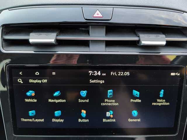 Hyundai TUCSON 1.6 TGDi Hybrid 230 Premium 5dr 2WD Auto Blue