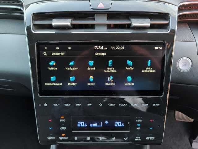 Hyundai TUCSON 1.6 TGDi Hybrid 230 Premium 5dr 2WD Auto Blue