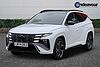 Hyundai TUCSON 1.6T Hybrid N Line S 5dr Auto White