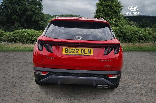 Hyundai TUCSON 1.6 TGDi Hybrid 230 Premium 5dr 2WD Auto Engine Red