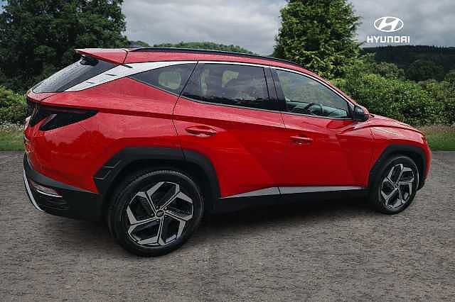 Hyundai TUCSON 1.6 TGDi Hybrid 230 Premium 5dr 2WD Auto Engine Red