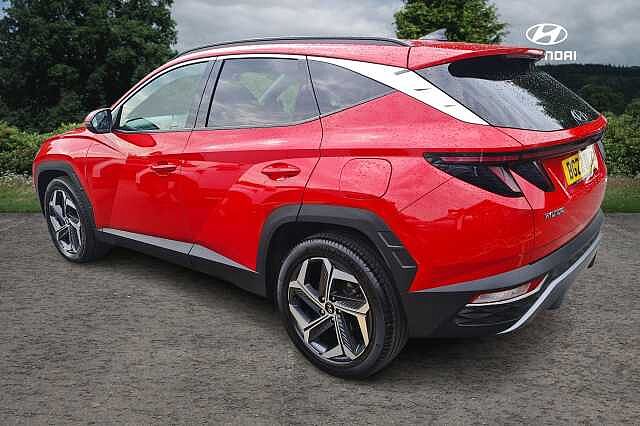 Hyundai TUCSON 1.6 TGDi Hybrid 230 Premium 5dr 2WD Auto Engine Red