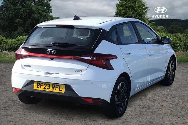 Hyundai I20 T-GDI SE CONNECT MHEV Atlas White