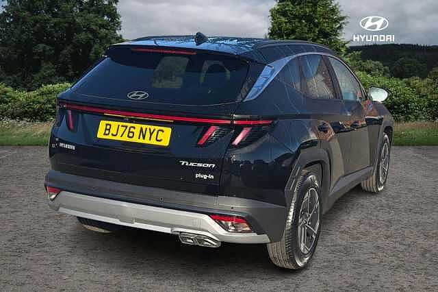 Hyundai TUCSON 1.6 T-GDi 13.8kWh Advance SUV 5dr Petrol Plug-in Hybrid Auto Euro 6 (s/s) (253 p Black